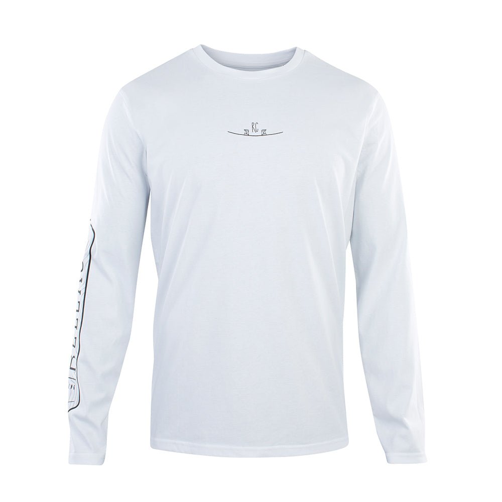 Fashion RELEASE Waves Longsleeve white unisex