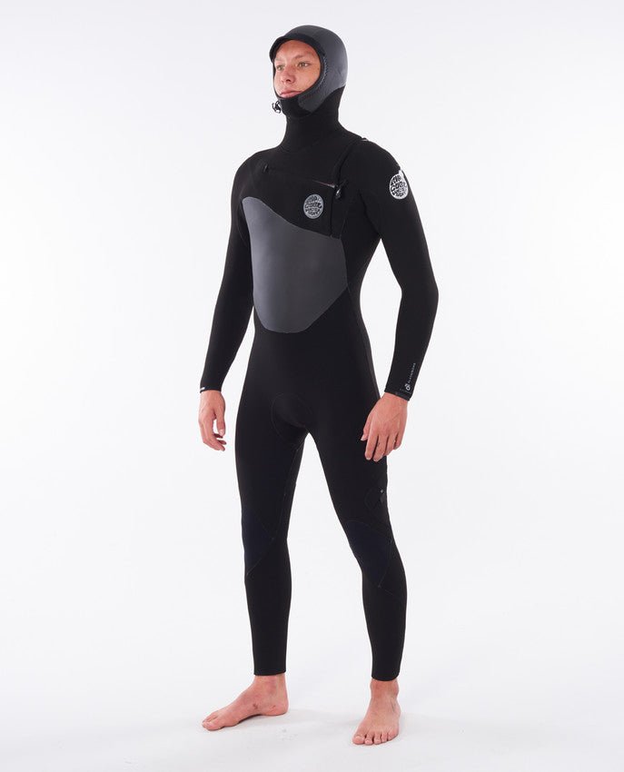 Wetsuit & Protection RIP CURL Flashbomb 5/4 Chest Zip Hooded Wetsuit