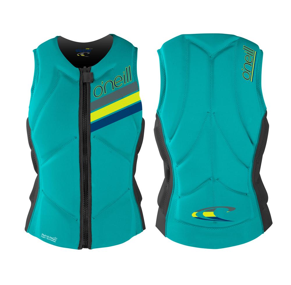 Wetsuit & Protection ONEILL wms Slasher Comp Vest teal